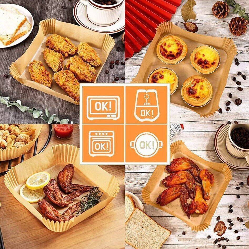 Baking Paper For Deep Fryer Air Fryer Grill Oven Air Fryer Liners
