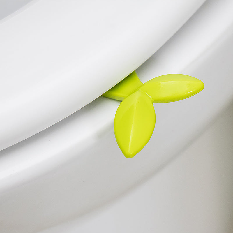 Leaf toilet lid lifter