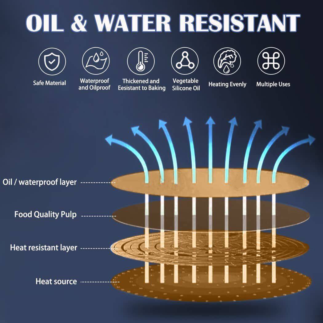 Baking Paper For Deep Fryer Air Fryer Grill Oven Air Fryer Liners